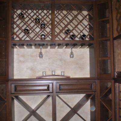 wine cabinet, custom wine cabinet